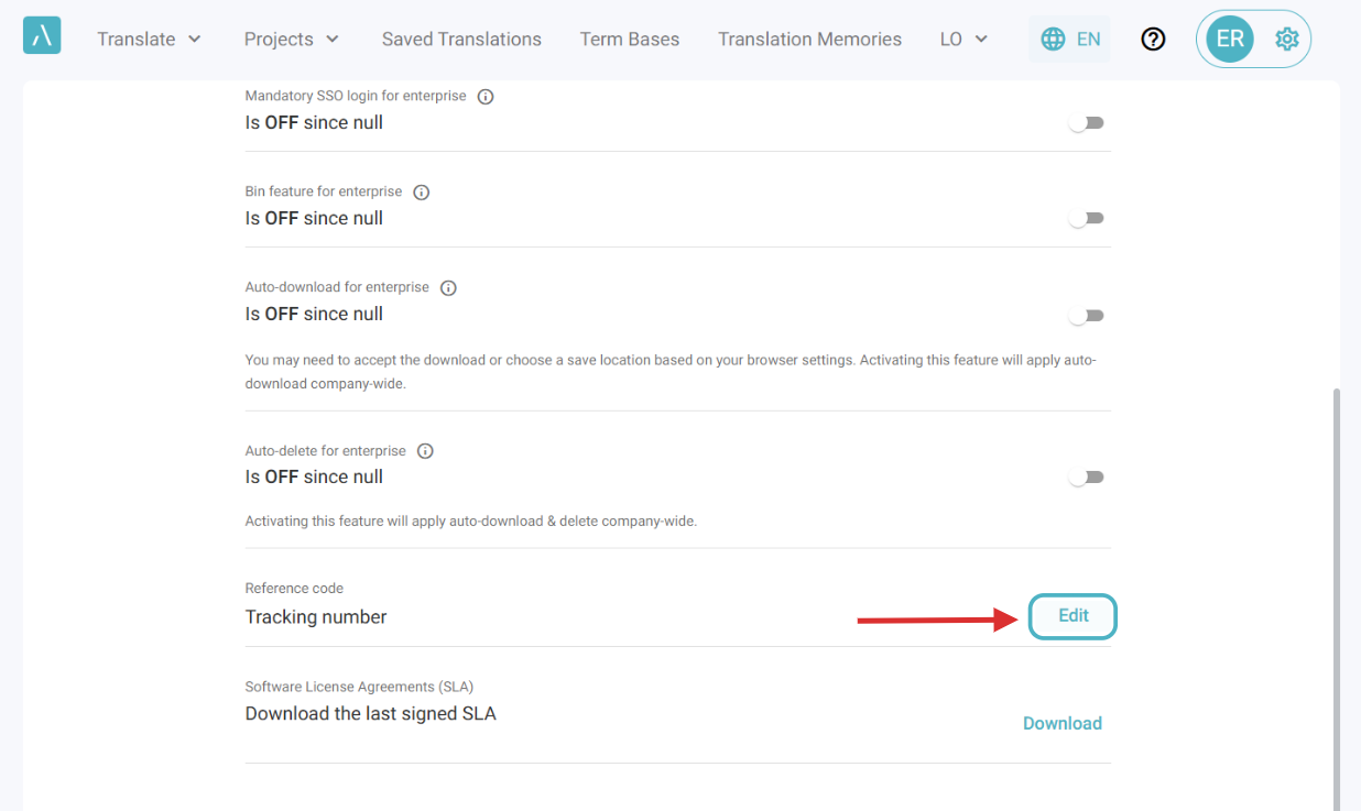 How to Customize Your Project's Reference Code